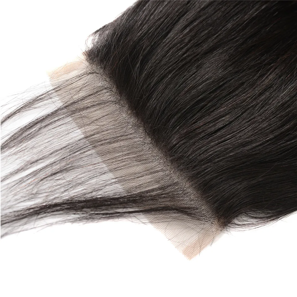 Прямой прозрачный шнурок с детскими волосами завязанные прямыми застежками