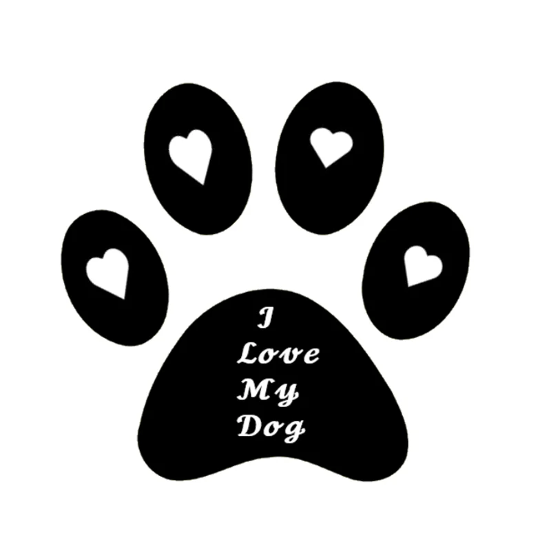 DiyArts собачья лапа любовь металлические Вырубные штампы Скрапбукинг для