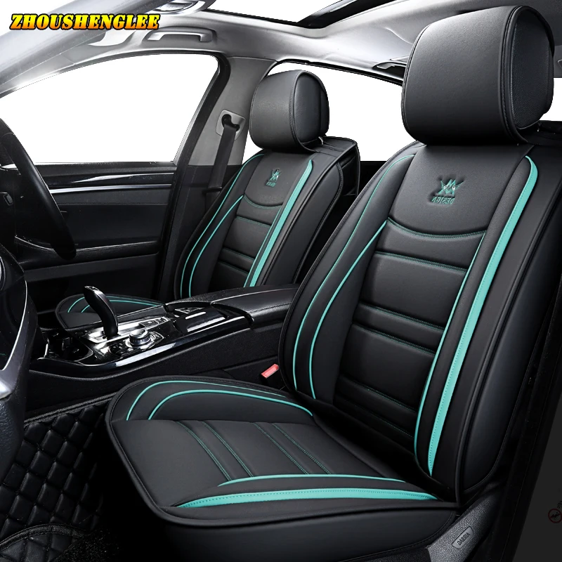 Новинка роскошный кожаный чехол для автомобильного сиденья mitsubishi lancer peugeot 107 201 206