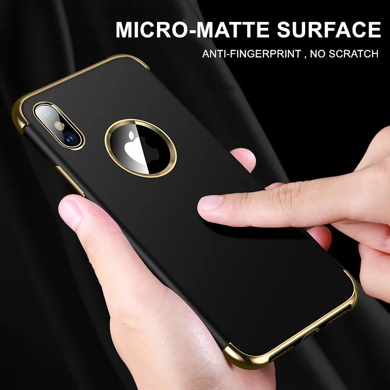 Роскошный Матовый чехол для телефона iPhone 11/11Pro/11Pro Max X XR XS 6 6s 7 8 Plus Мягкий