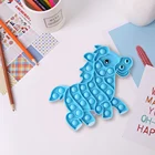 Силиконовая лошадь, веселая пузырьковая сенсорная игрушка, расслабляющая развивающая игрушка для снятия стресса с аутизмом, интерактивная игра для снятия стресса