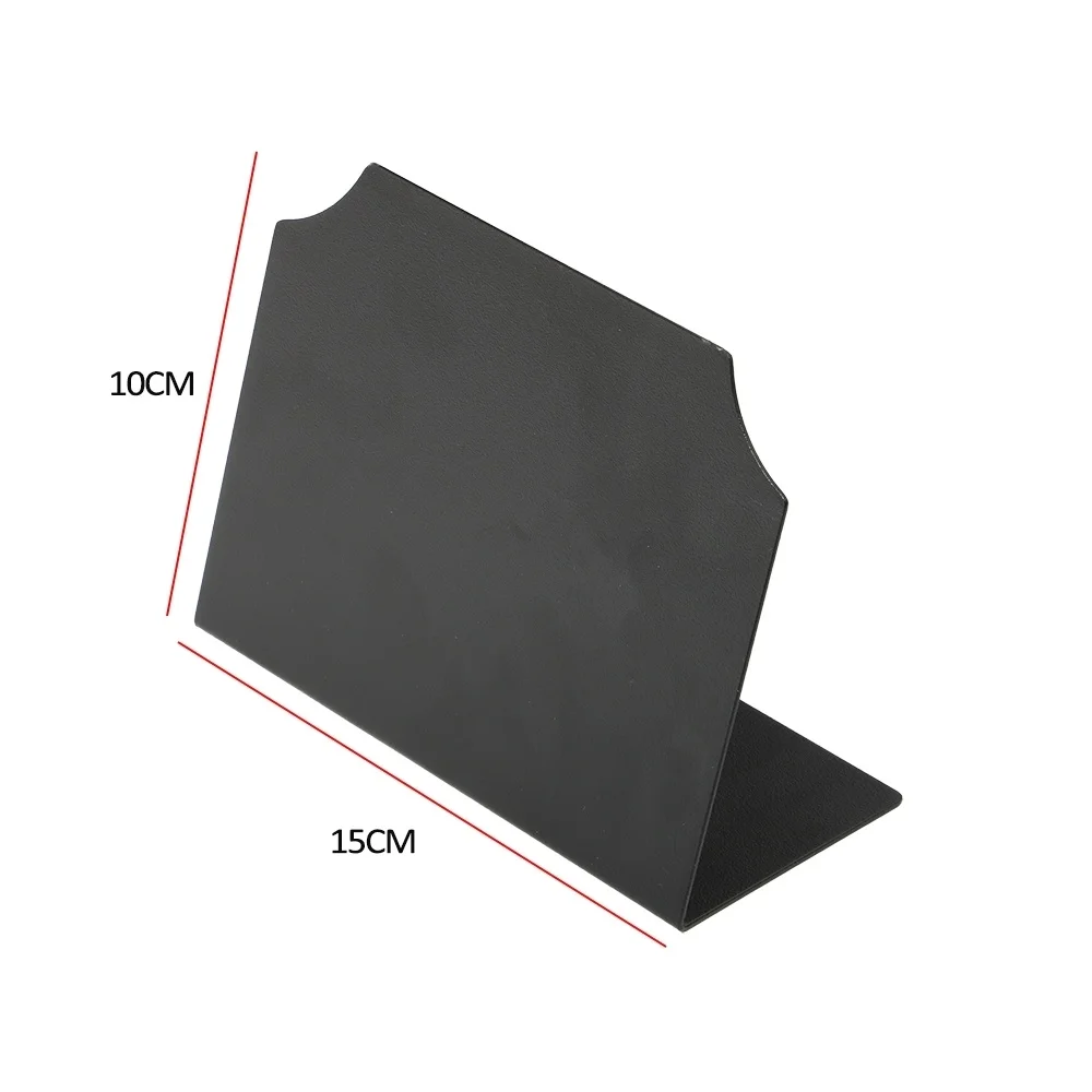 Черная L Вертикальная Горизонтальная металлическая наклонная доска для