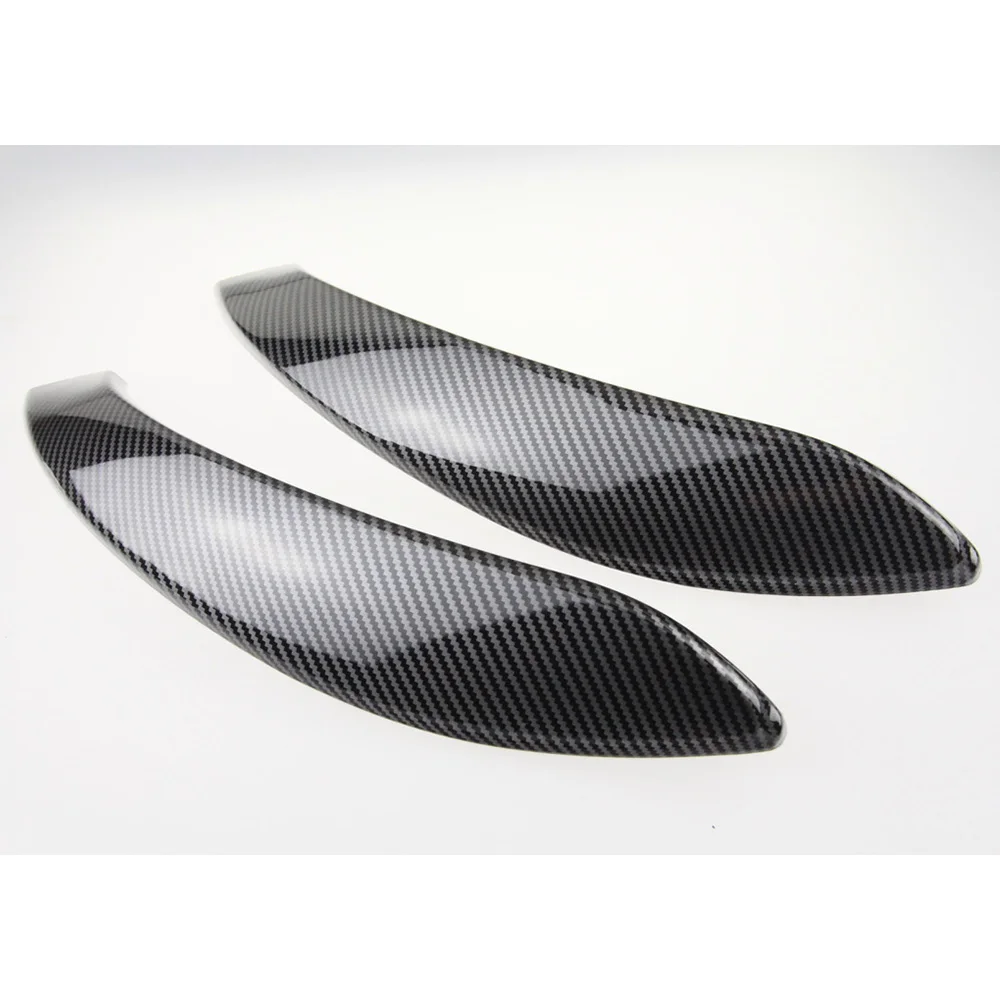 Накладка на внутреннюю ручку подлокотника карбонового вида для BMW 3 серии F30 F31 2013