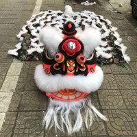 cosplay 100 australian wool lion dance costume traditional chinese lion dance outfit stage performance accessories birthday