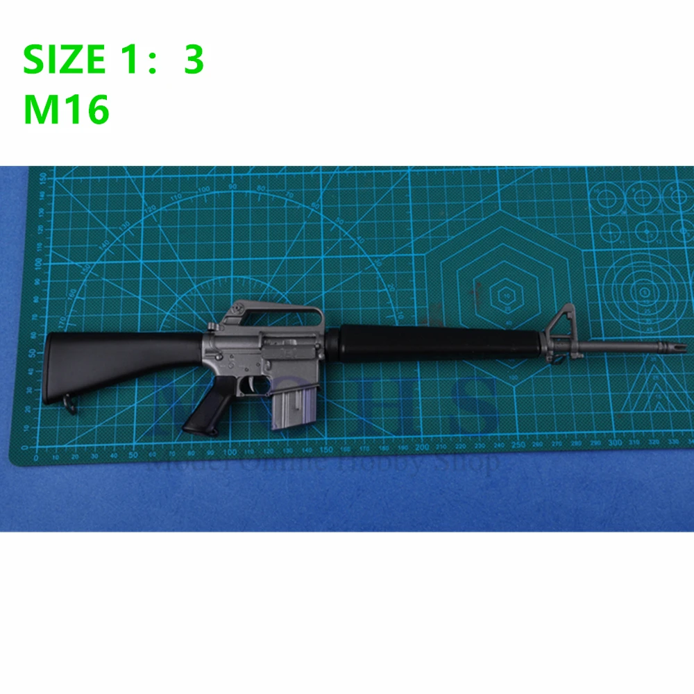Легкая модель 39101 1/3 Собранная Модель Масштаб Готовая Военная M16 Коллекция|model