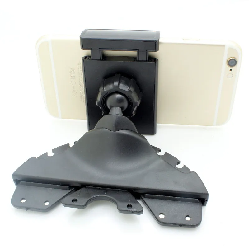 Универсальный автомобильный держатель подставка для телефона слот CD плеера