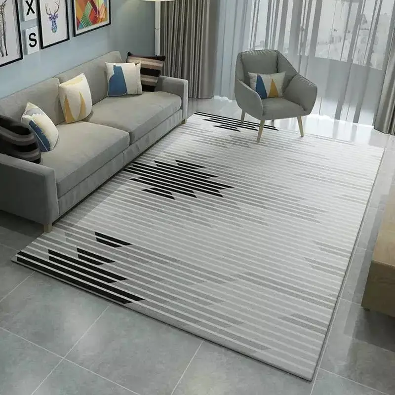 

Modern Art Washable Carpet Rug For Living Room Washable Modern Printing Geometric Floor Rug Carpet For Parlor Mat Bedroom