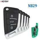 5 шт., многофункциональный универсальный пульт дистанционного управления для KD900 KD900 + URG200 KD-X2 NB-Series ,KEYDIY NB29 (все функциональные чипы в одном ключе)