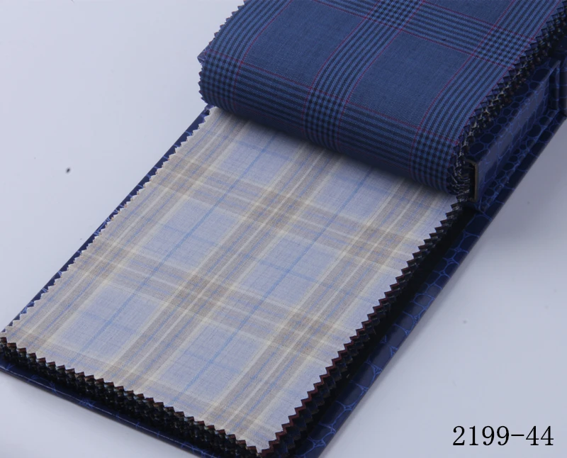 2199-44 На заказ, мужской костюм bespoke, двубортный, серый, в клетку, мужской свадебный смокинг, классический мужской свадебный костюм для мужчин - Цвет: 2199-44