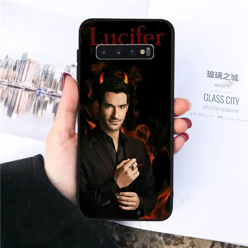 

American TV Degenerate angel Lucifer Phone Case For Samsung galaxy S 8 9 10 20 21 30 A 30 50 51 70 note 10 plus Ultra 5g
