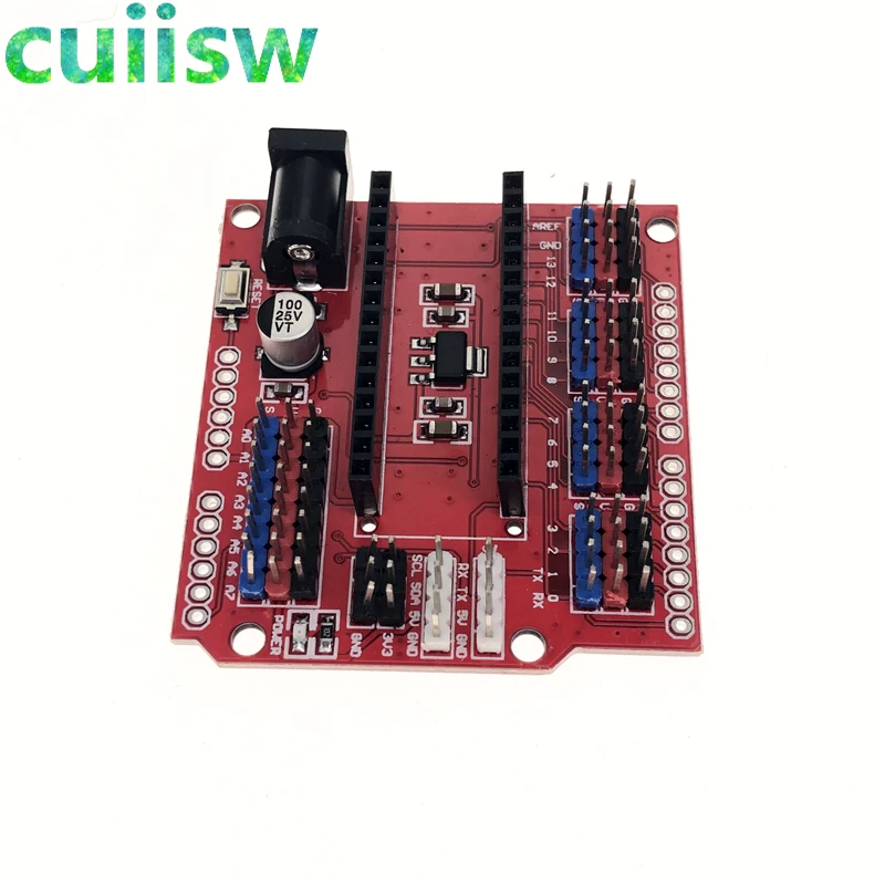 NANO I / O датчик расширения щит модуль для arduino UNO R3 Nano V3.0 3 В выход один | Электронные