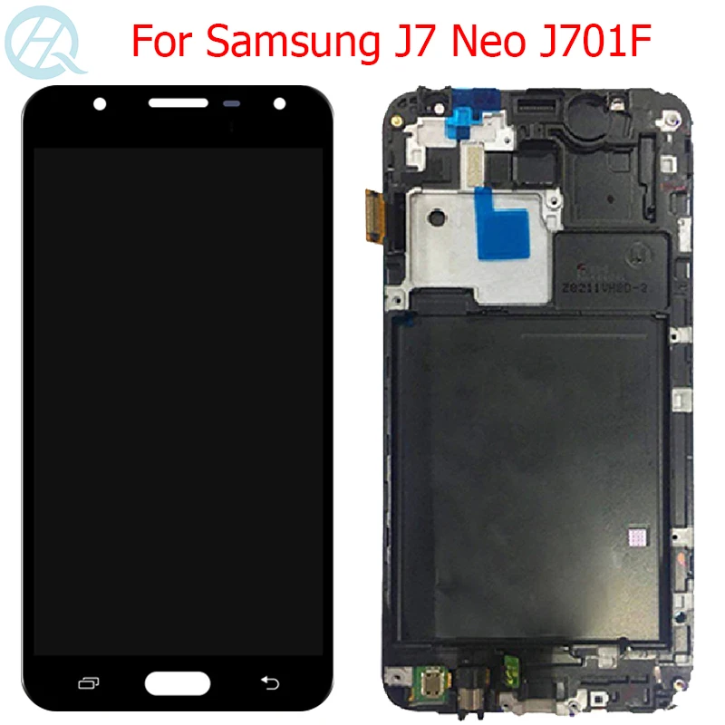 Дисплейный модуль для Samsung Galaxy J7 Neo Super AMOLED 5 дюйма SM J701F J701M|Экраны мобильных