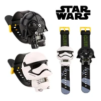 disney star wars childrens watches stormtrooper darth vader action figure toys for kids collection dolls watch birthday gifts