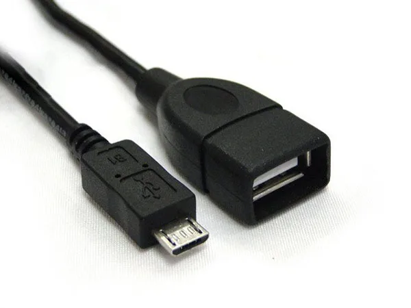 Оптовая продажа микро USB OTG кабель передачи данных 5pin папа к женскому адаптеру для