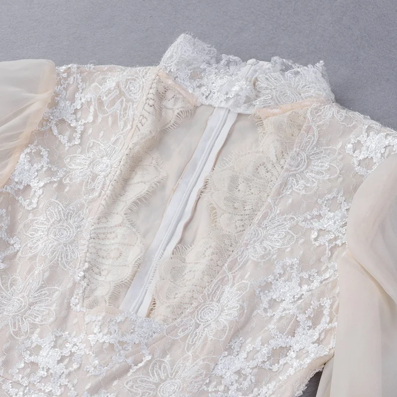 Vicente/бесплатная доставка Лидер продаж стильный белый дизайнерский комбинезон с