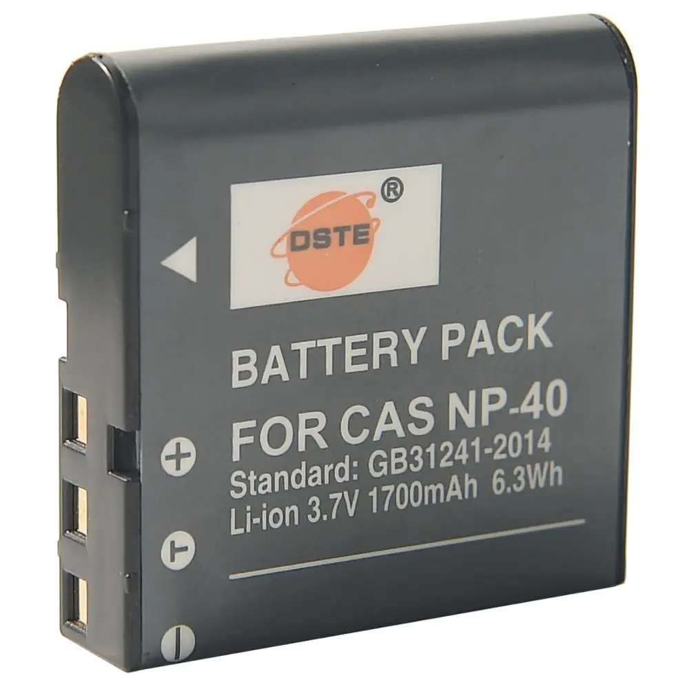 DSTE 2x NP 40 Батарея для объектива с оптическими зумом CASIO Exilim EX FC100 FC150 FC160S Z400 P505 P600 Z100