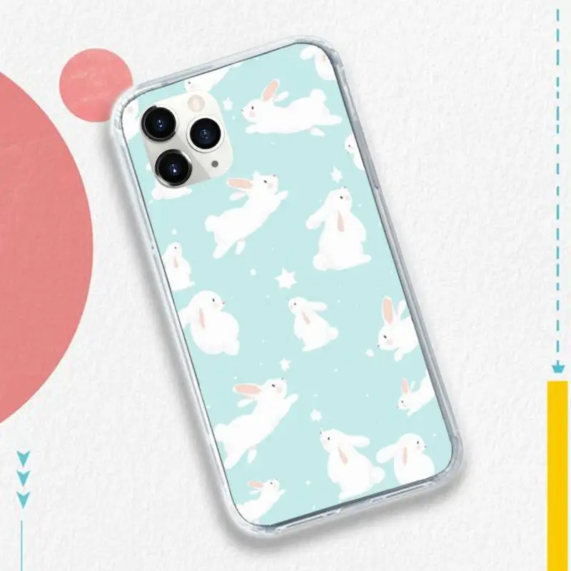 

Dog Cat Bear Swan fundas Phone Case for iPhone 11 12 pro XS MAX 8 7 6 6S Plus X 5S SE 2020 XR