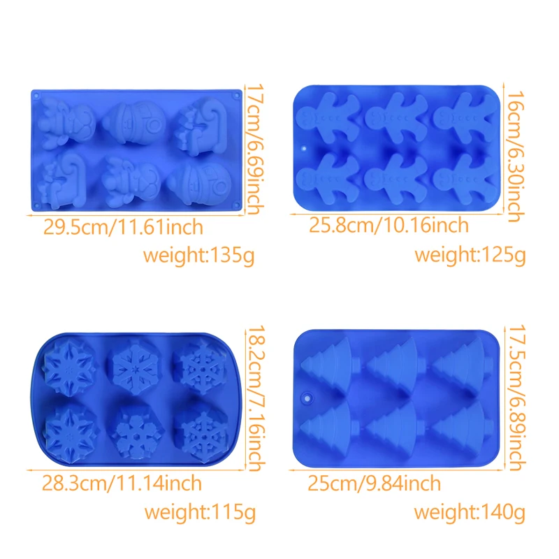 2020 Рождественская елка/Снеговик/Санта Клаус/северный олень/весна 137 силиконовые