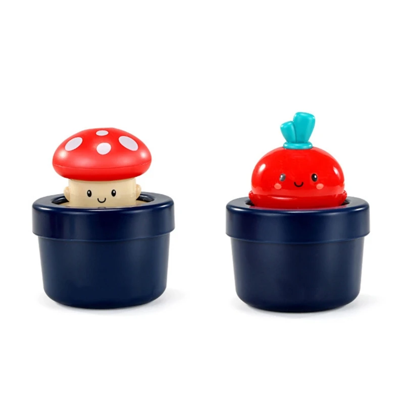 

Baby Shower Toys Grow Mushrooms Flower Pots Sprinklers Showers Water Droplets Simulation Plant Bath Toy Kids Gifts