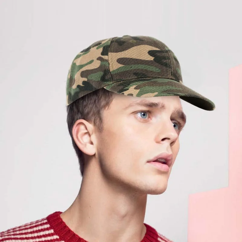 Пустые простые камуфляжные подходящие шляпы мужские армейские военные кепки