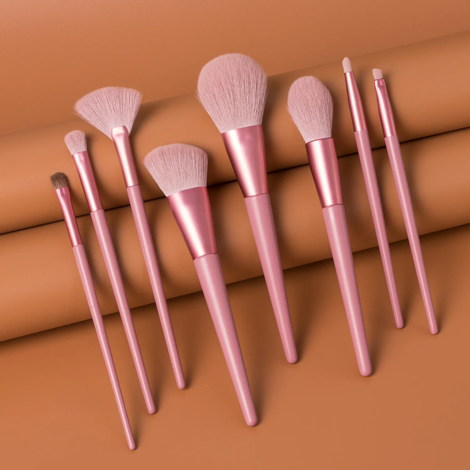 

8pcs Large Makeup Brushes Set Concealer Foundation Blush Powder Blend Cosmetic Eyeshadow Highlighter Make Up Brush Beauty Tool