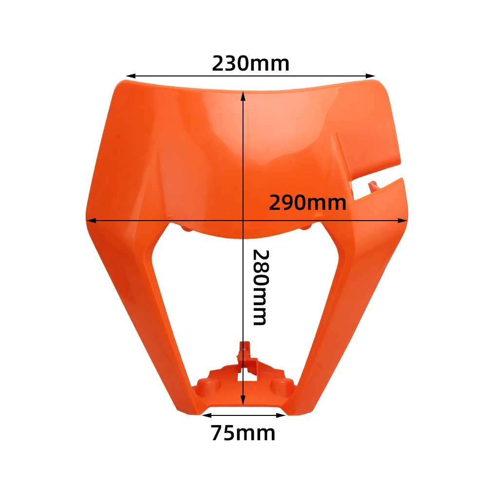 Универсальная пластиковая маска для фар мотоциклов KTM SX XC SXF XCF XCW EXC EXCF SMR 125 150 200 250