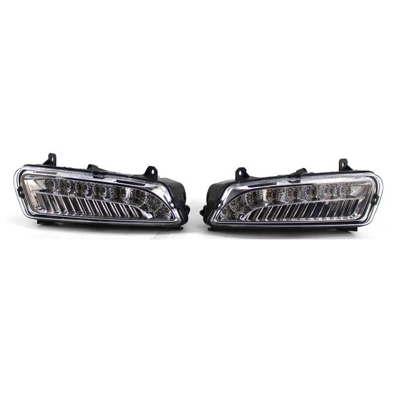 

DHBH-LED Front Fog Light Fog Lamp Grille Cover Grill Assembly for-Polo 6R Hatchback 2011-2013 6RD941699 Car Accessories