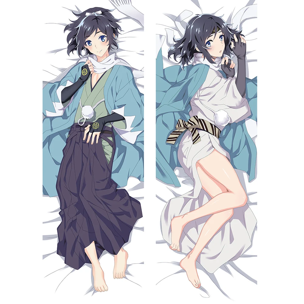 Touken Ranbu Online kogitsunemaru Пользовательские длинные наволочки для тела аниме мальчик -