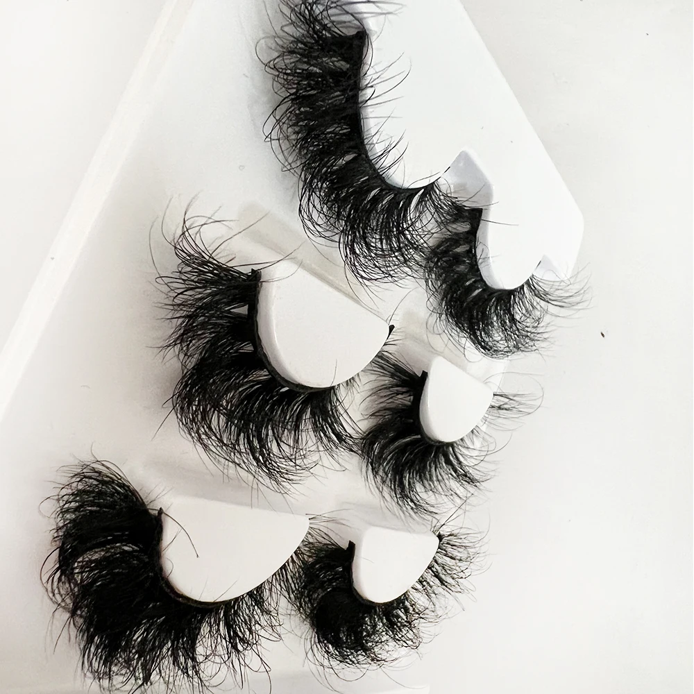 

Premium 3D Mink Eyelash Extension Messy Fake False Lashes Wholesale Supplies Resuable 20mm Natural Full Strip Eyelashes Bulk