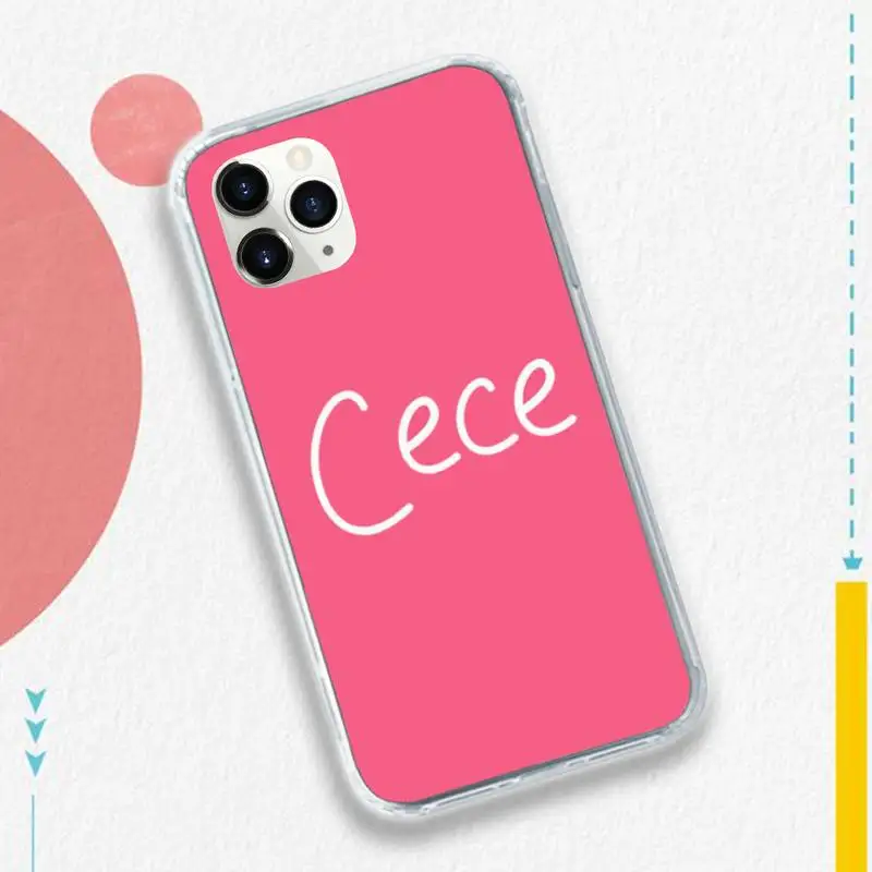 

Fashion personality pink letters art Phone Case for iPhone 11 12 pro XS MAX 8 7 6 6S Plus X 5S SE 2020 XR