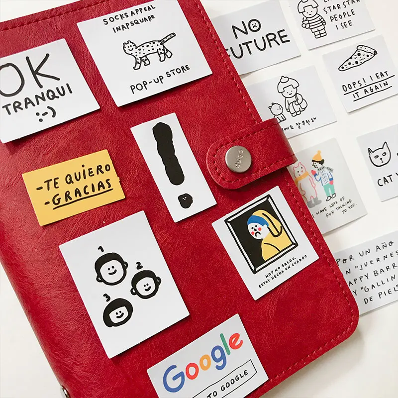 12 шт./пакет палка рисунок граффити наклейки для скрапбукинга DIY Журнал недели телефон альбом дневник Happy плана украшения Стикеры