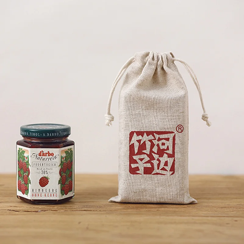 Подарочные мешки для ювелирных изделий из натурального льна 8x10 см 9x12 10x15 упаковка