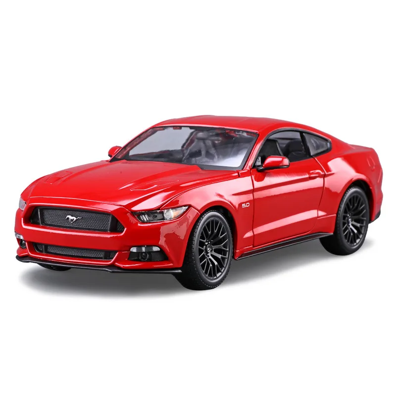 Высококачественная модель из сплава 1:18 Mustang GT спортивного автомобиля с имитацией