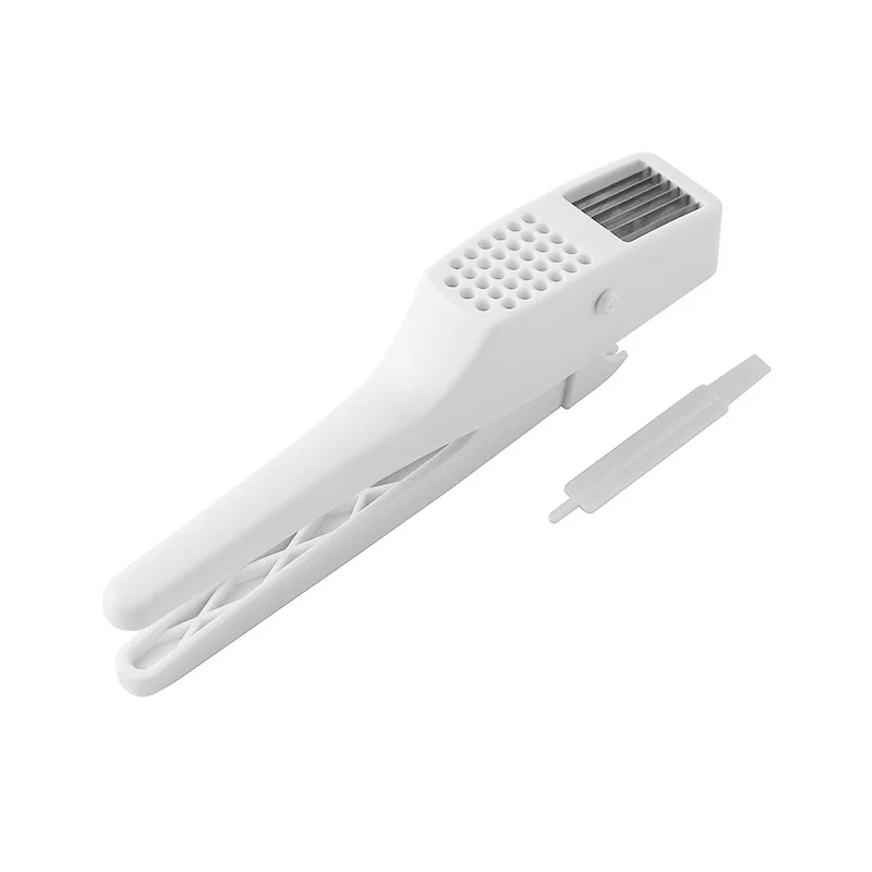 

Dual-Purpose Manual Garlic Press Garlic Slicer Manual Crusher Vegetable Cutter Gadget Slicing Tools Kitchen Cooking Accessories
