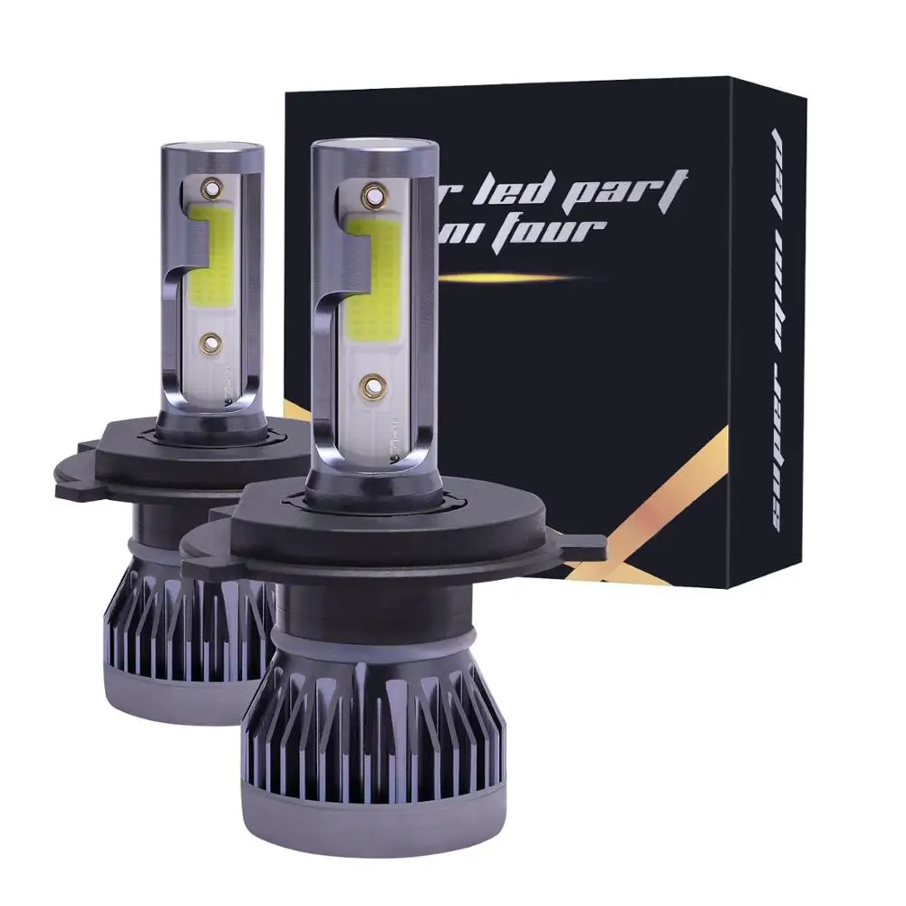 2PCS H7 LED 12000LM/PAIR Mini Dual Car Headlight Bulbs H1 H8 H4 H11 Headlamps Kit 9005 HB3 9006 HB4 Auto Lamps | Автомобили и