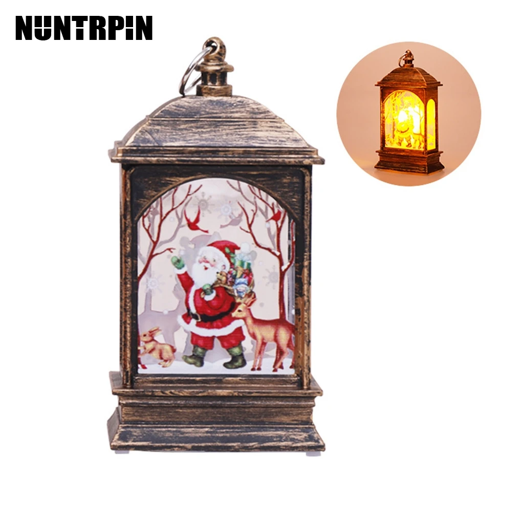 

Cute Christmas Santa Claus Snowman Elk Light Ornaments Christms 2021 Merry Christmas Decor for Home Xmas Gift Happy New Year