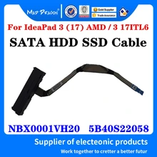 NBX0001VH20 5B40S22058 For Lenovo IdeaPad 3 (17) AMD 3-17ITL6 82H9 Laptop SATA Hard Drive Adapter wire HDD Connector Flex Cable