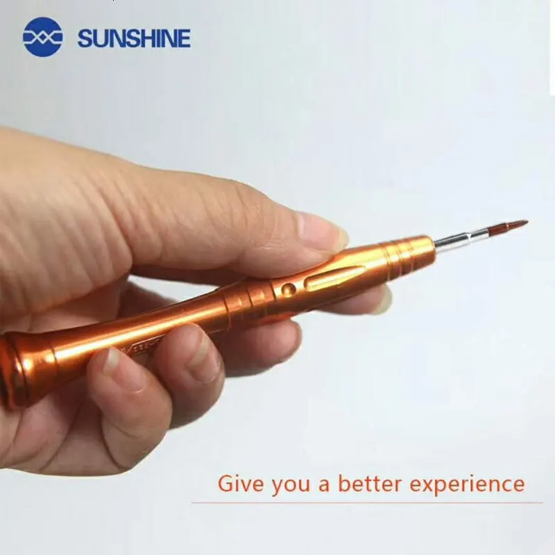 

Sunshine SS-711 Stainless Steel Precision Screwdriver Multi Function phillips screwdriver Opening Tool for Iphone 8