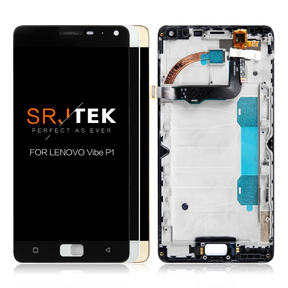 ЖК дисплей 5 дюйма для Lenovo Vibe P1 с сенсорным экраном и дигитайзером в сборе