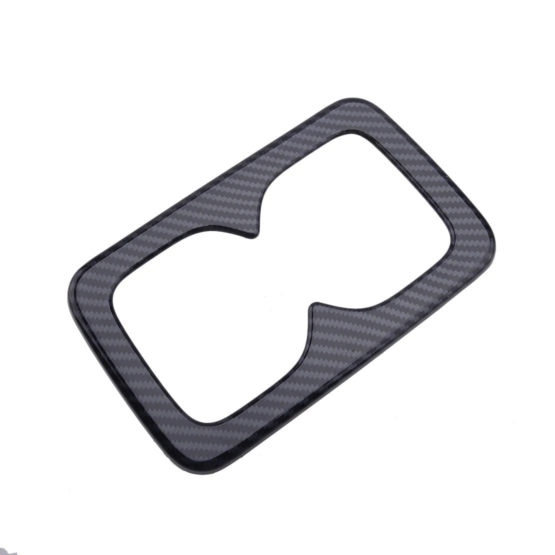 

Car Carbon Fiber Style ABS Rear Water Cup Holder Cover Trim Panel Frame Fit for Nissan Sentra 2019 2020 2021