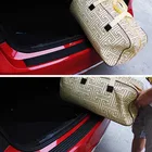 Защитная накладка на задний бампер Защита от царапин для автомобиля защита краски для Ford Focus Fusion Escort Kuga Ecosport Fiesta Falcon