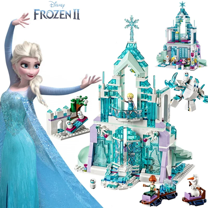 Disney фон с изображением мороза снега мир серии Эльзы волшебный ледяной замок из