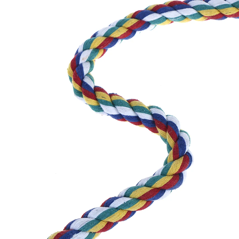 50 см игрушка попугай сплетеный попугая веревка для жевания волнистый Попугайчик