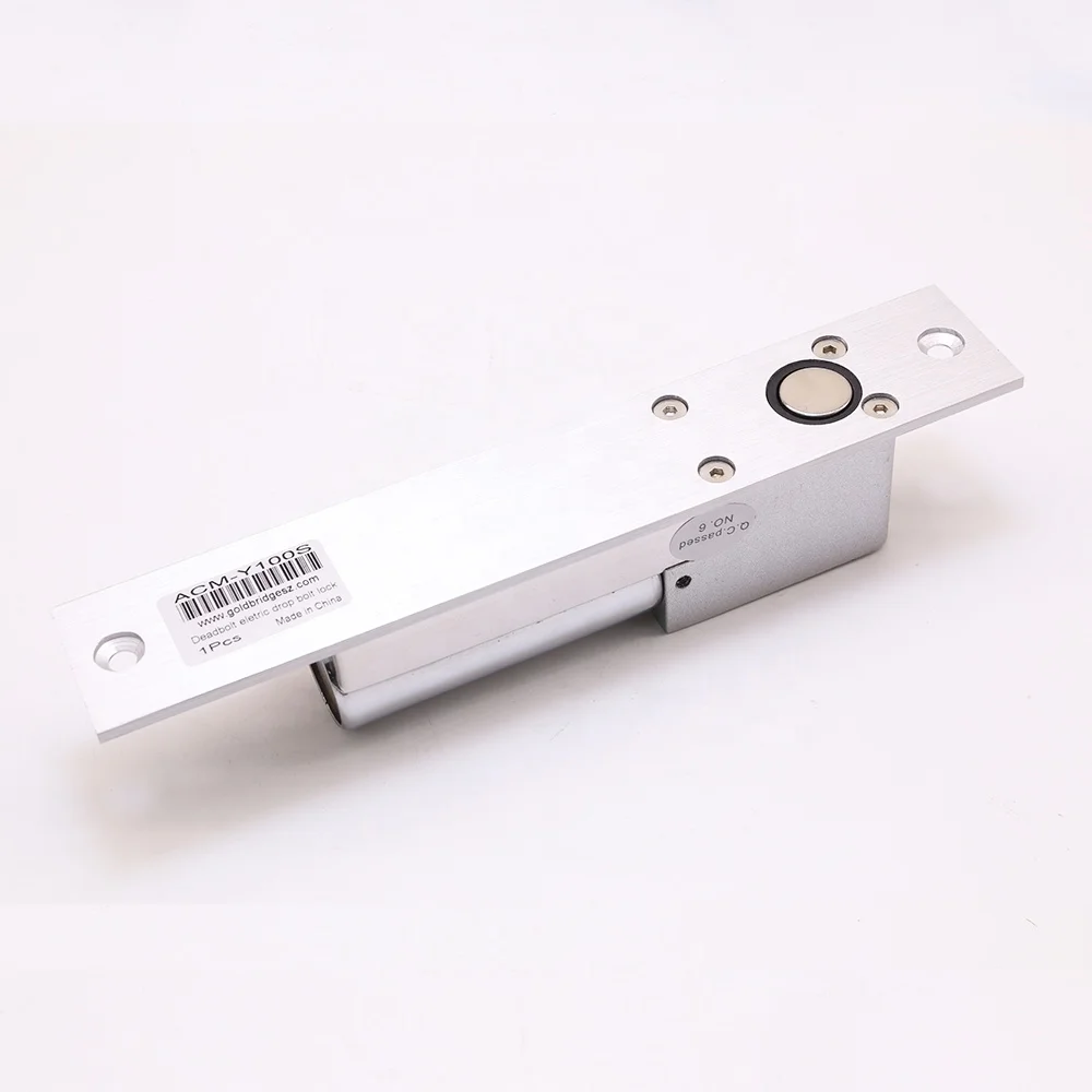 

12V DC Fail Safe Electric Locker Gate Door Normal Temp Wiring Automatic Deadbolt Electric Drop Bolt Lock