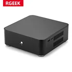Полностью алюминиевый корпус RGEEK L60, чехол для компьютера, мини-настольный корпус, системный блок питания, HTPC Mini ITX, сделай сам, чехол для ПК с USB 3,0, дополнительный источник питания