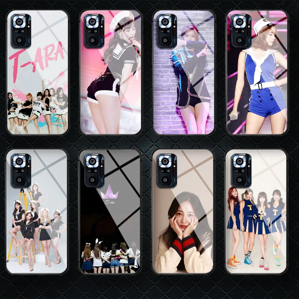 

KPOP Dance T-Aras Tempered Glass Phone Case Cover For Xiaomi Mi Poco A F X 2 3 8 9 10 11 T Pro Lite Ultra Max Nfc Black Cover