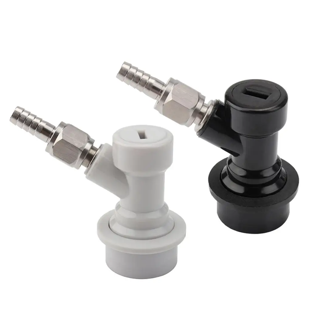 

Ball Lock Gas & Liquid Threaded Assemblies Disconnects Kit with Swivel Nuts