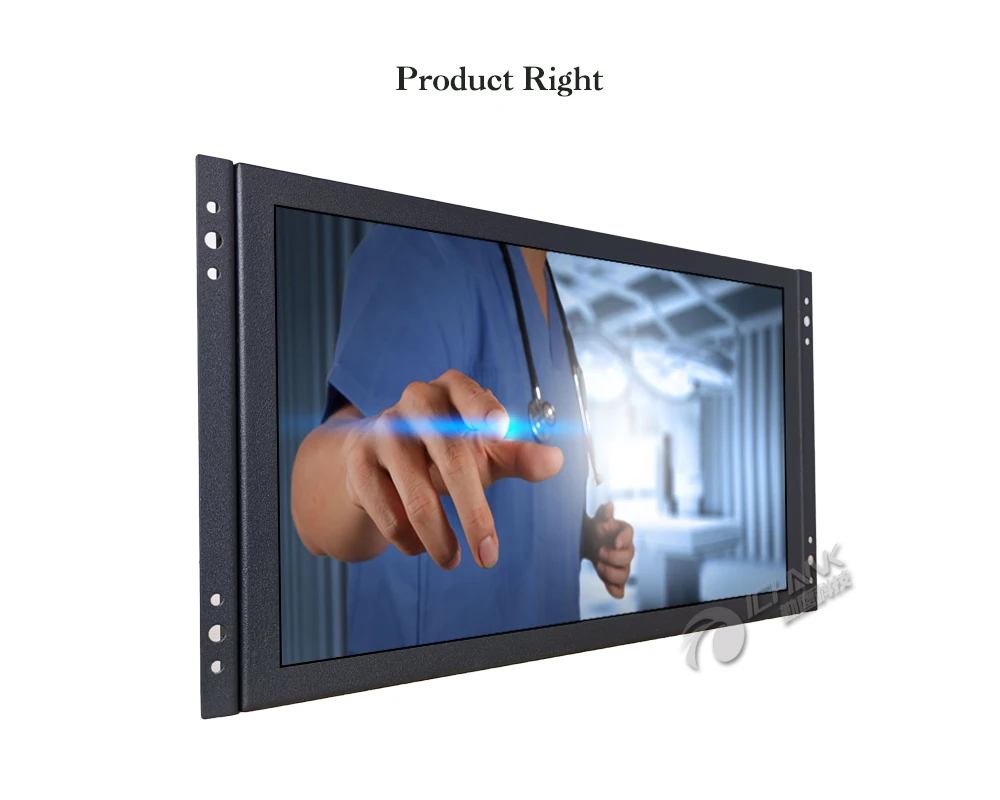 ZK116TC-253/11," 12" дюймов 1920x1080p широкоформатный HDMI USB VGA встроенный открытая рамка резистивный сенсорный ЖК-экран монитор