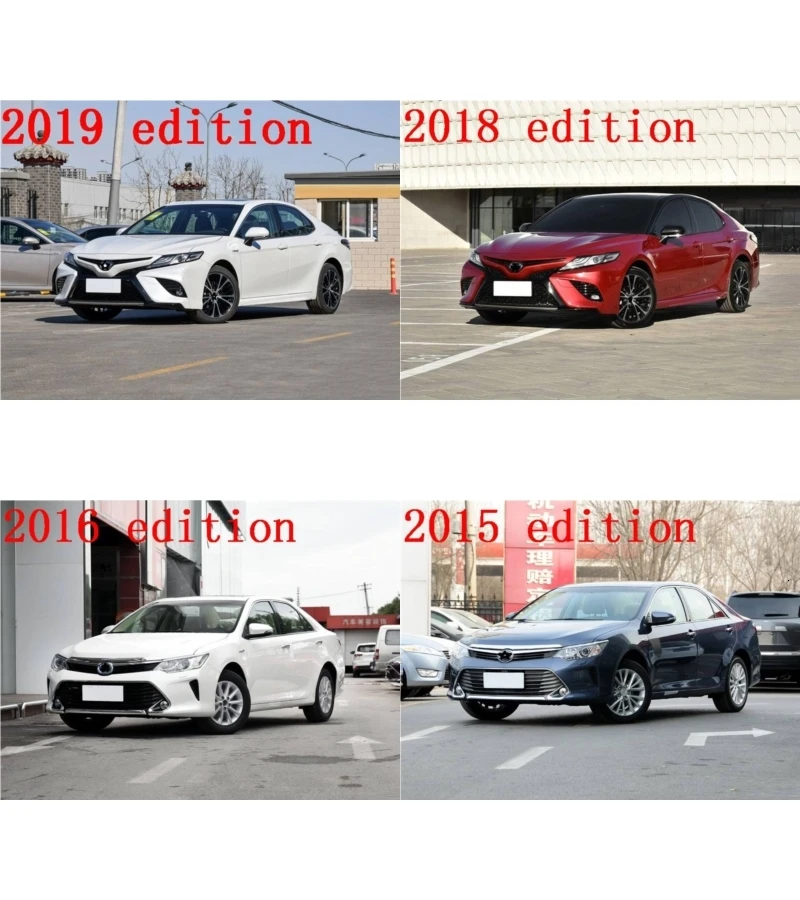 Стайлинг Automovil декоративные модифицированный протектор задний диффузор Тюнинг автомобиля Передние Губы бамперы 18 для Toyota Camry