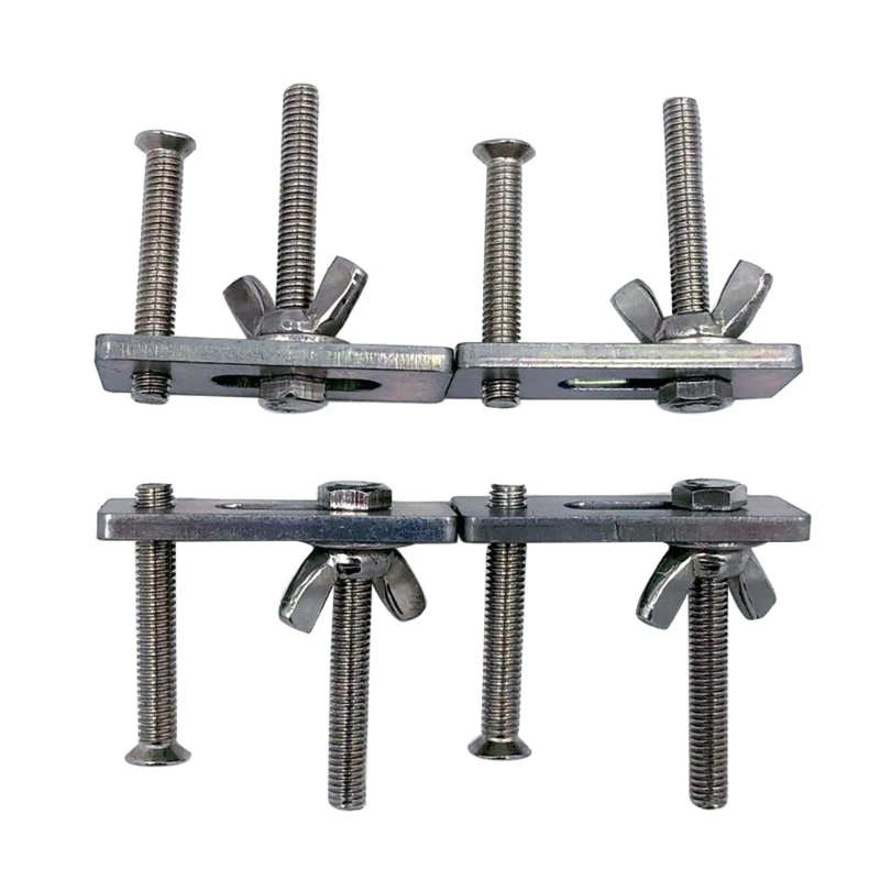

4pcs Engraving Machine Work Table Clamp Fastening Platen Router Fixture